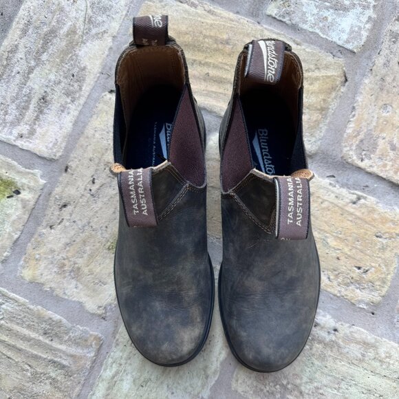 Blundstone Brown Ankle Boots - Picture 3 of 9